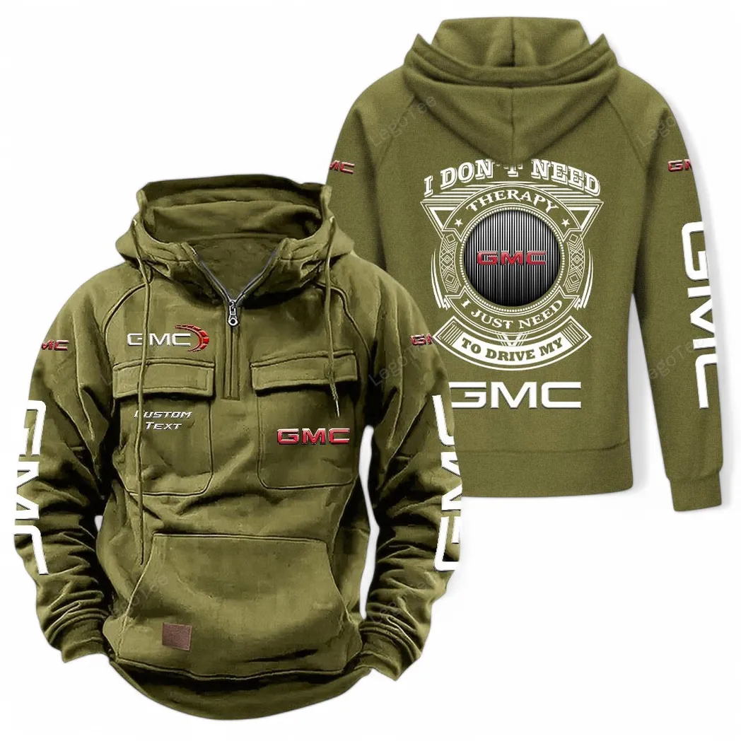Full-Size Pickup Tactical Quarter-Zip Hoodie, Road-Ready Quarter-Zip Gear CAR106 - Army Green