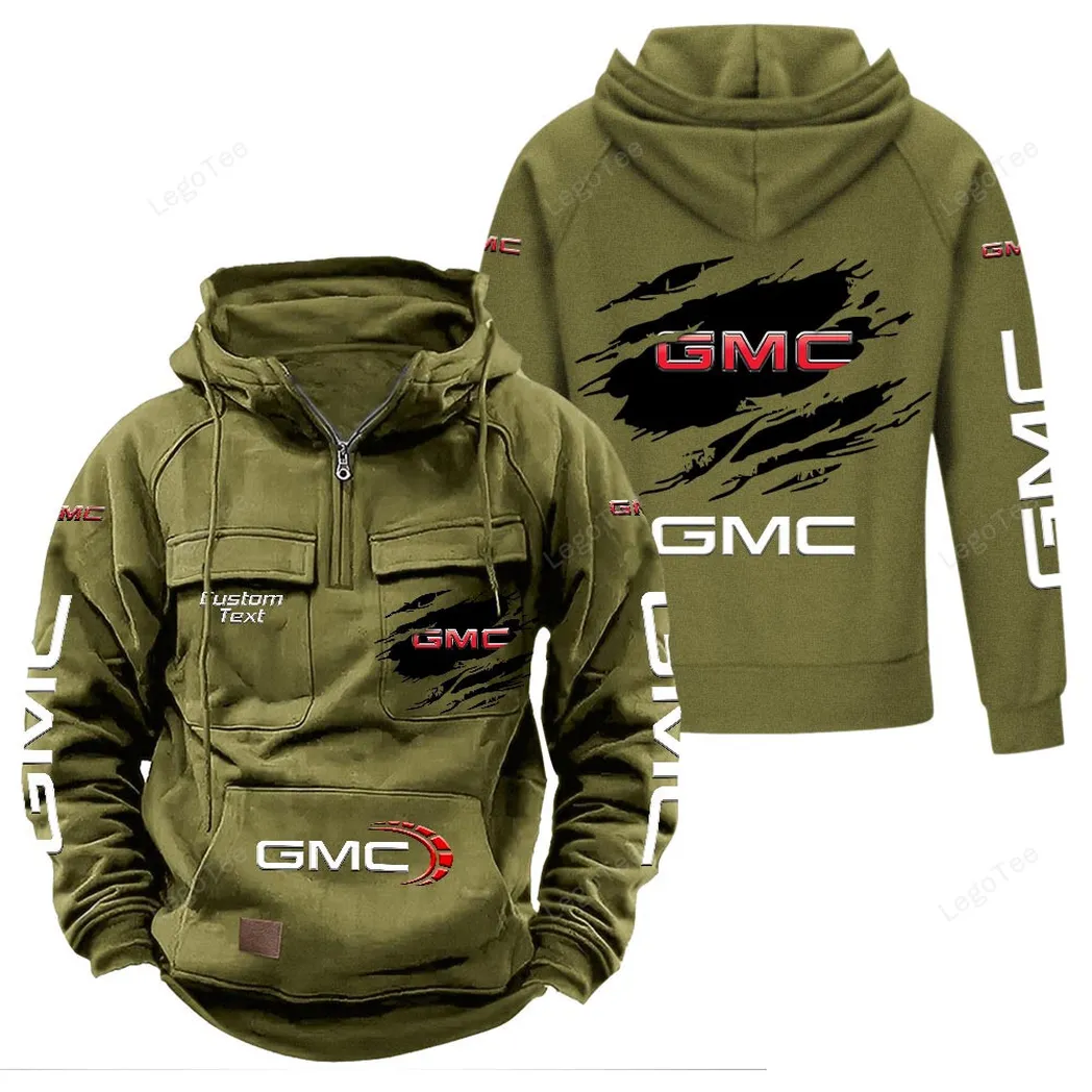 Utility Vehicle Tactical Quarter-Zip Hoodie, Street-Ready Tactical Gear CAR122 - Army Green