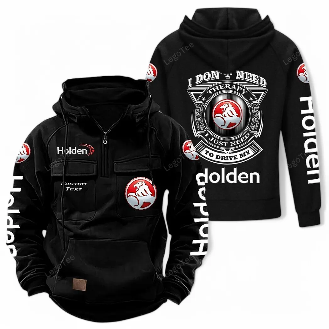 Road Sedan Tactical Quarter-Zip Hoodie, Rugged Performance Quarter-Zip CAR106 - Black