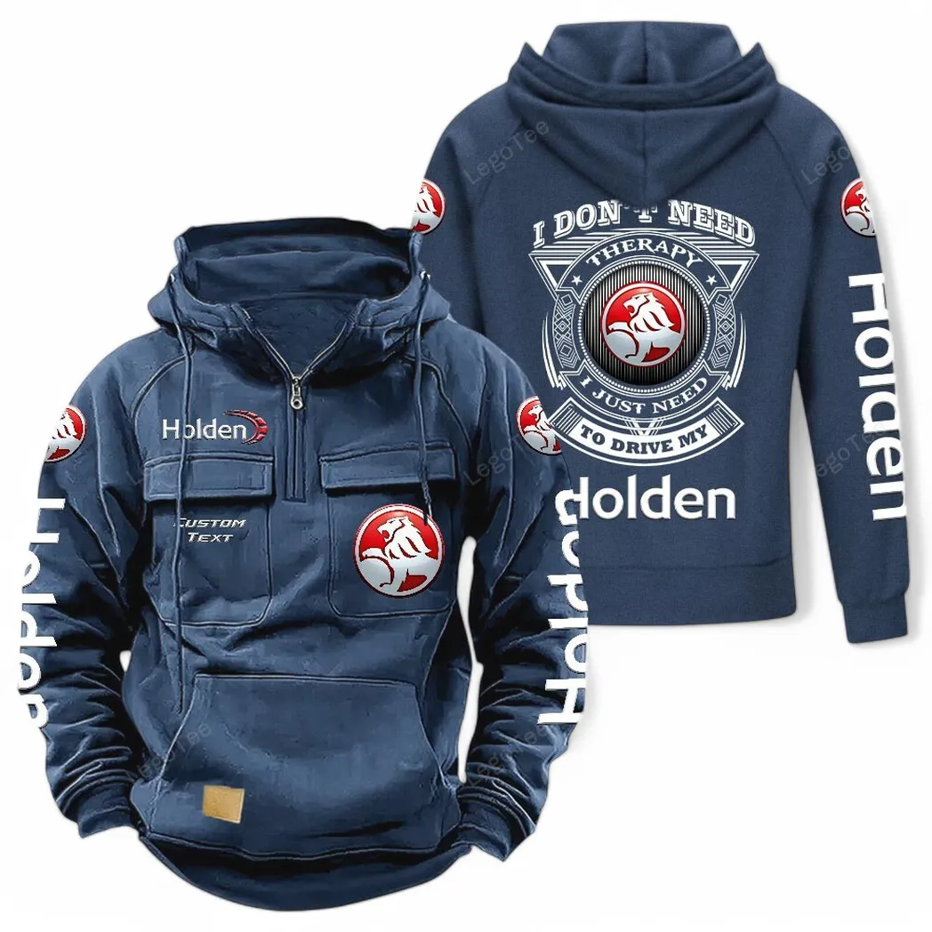 Road Sedan Tactical Quarter-Zip Hoodie, Custom Gearhead Hoodie CAR106 - Dark Blue