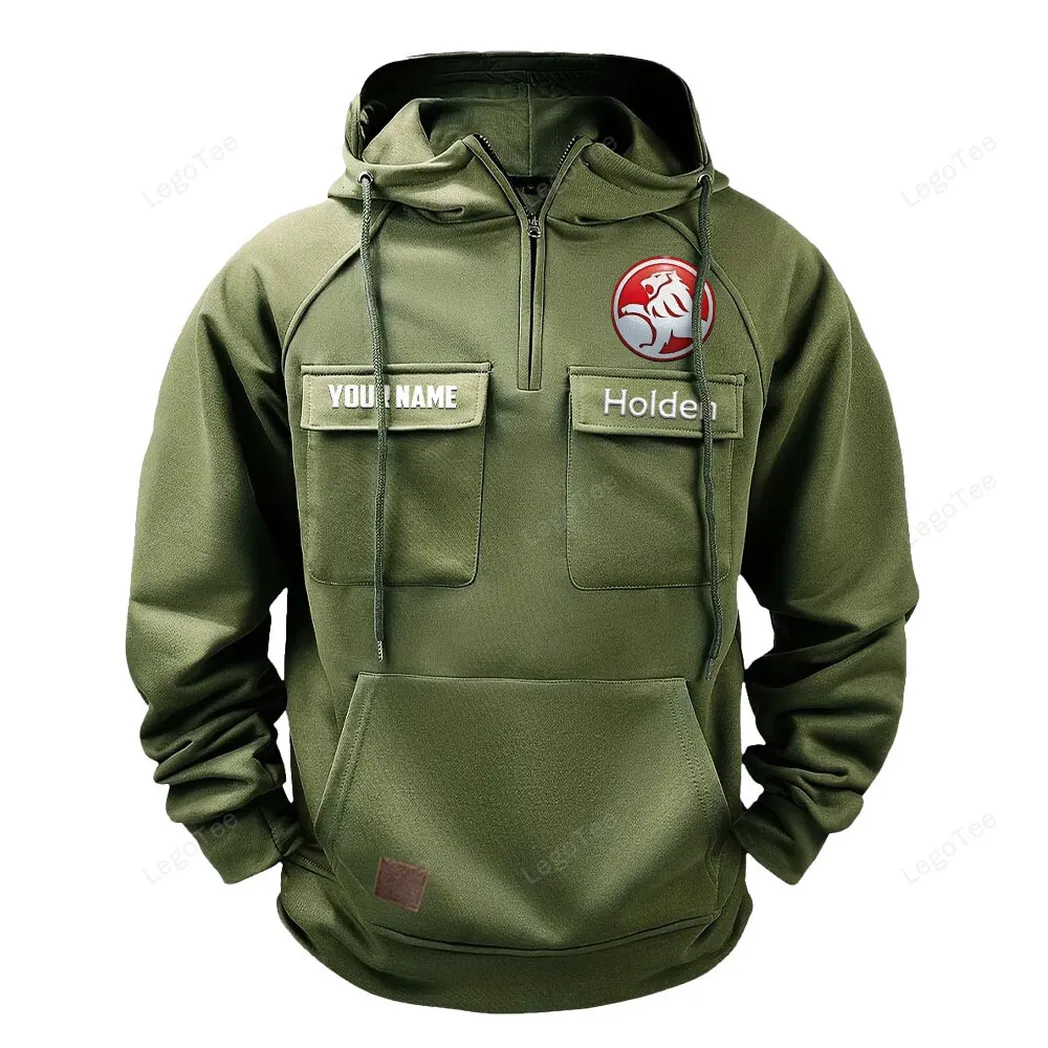 Road Sedan Tactical Quarter-Zip Hoodie, Road Warrior Quarter-Zip CAR109 - Army Green