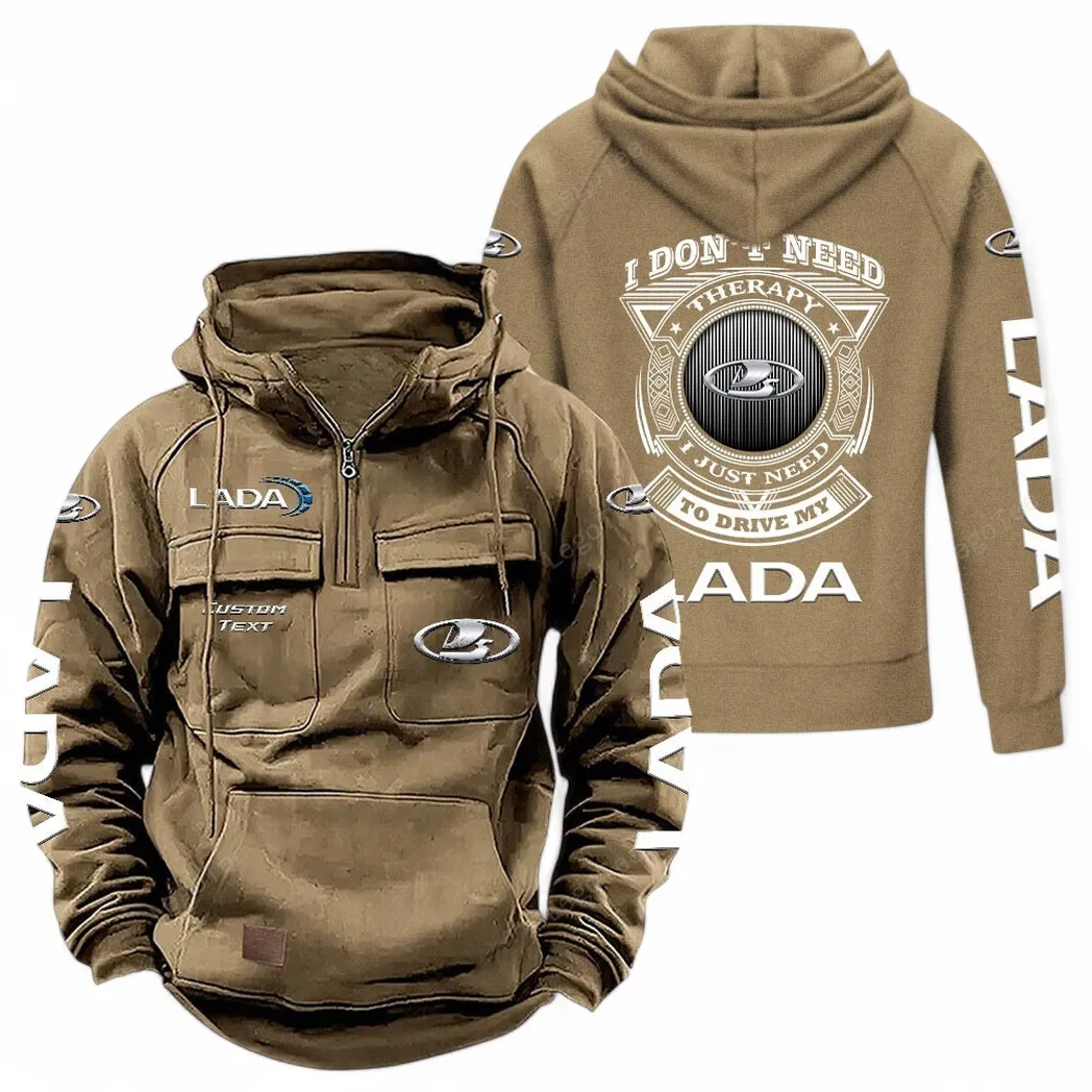 Economy Car Tactical Quarter-Zip Hoodie, Street-Ready Tactical Gear CAR106 - Khaki