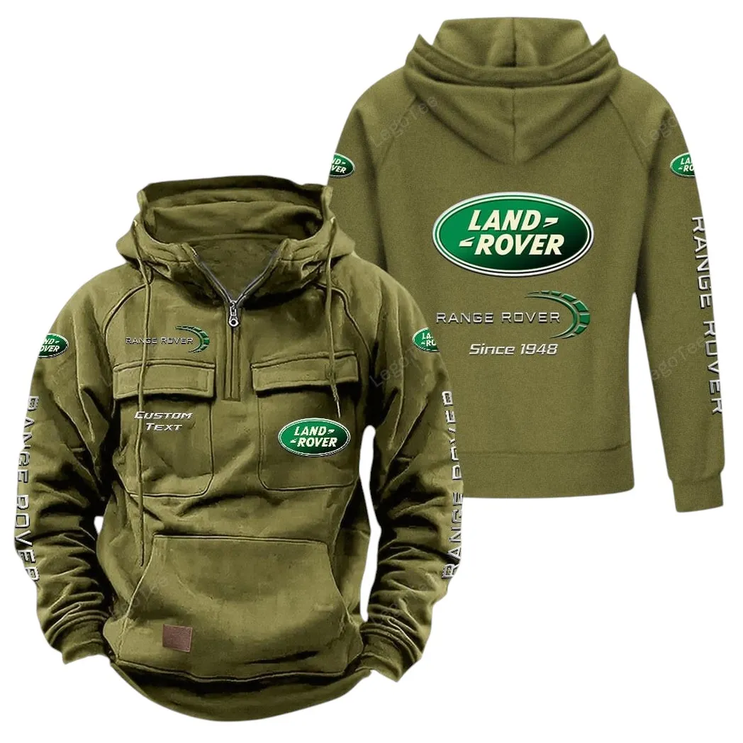Utility Auto Maker Tactical Quarter-Zip Hoodie, Classic Rider Quarter-Zip CAR960 - Army Green