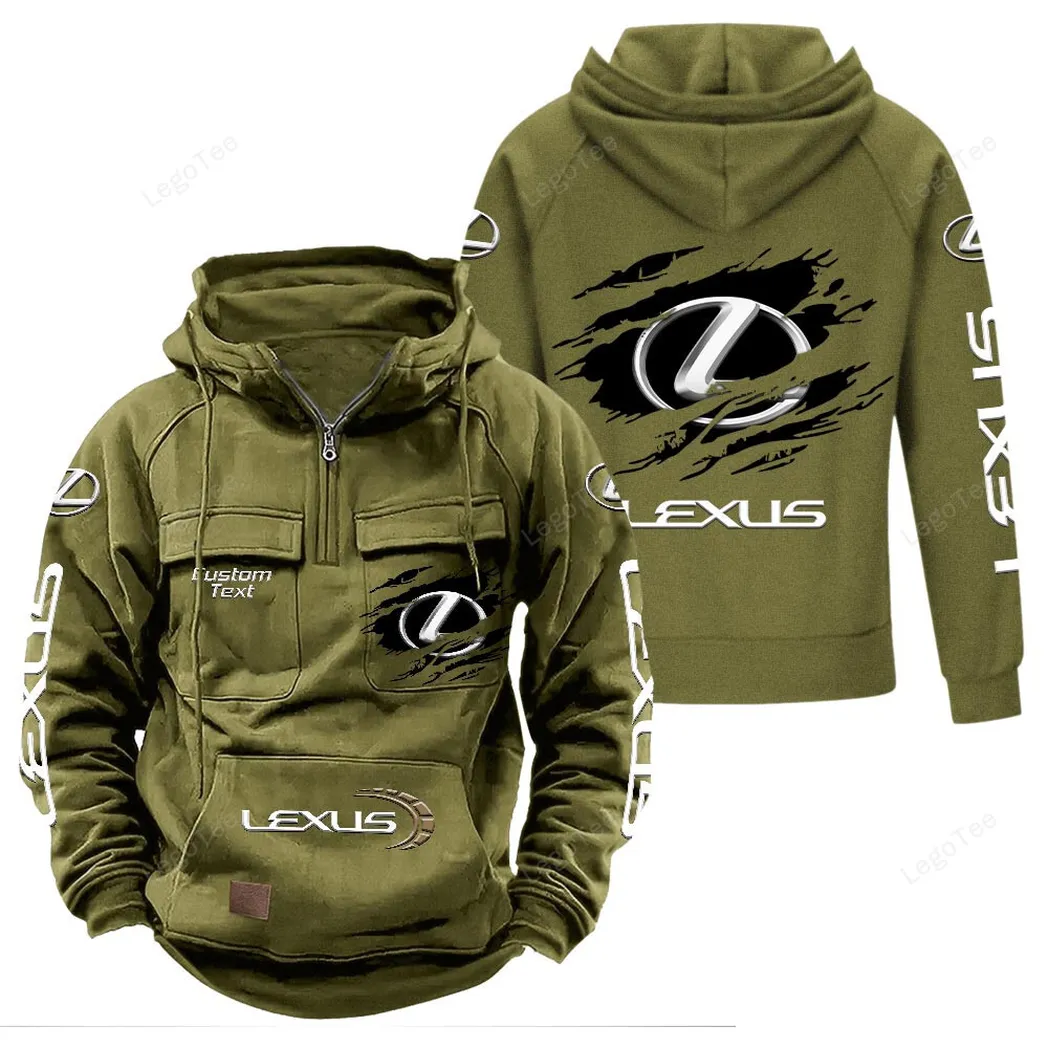 Performance SUV Tactical Quarter-Zip Hoodie, Tuners' Tactical Quarter-Zip CAR122 - Army Green